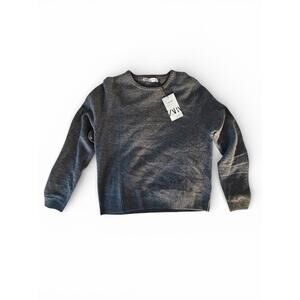 Zara 100% Wool Crewneck Sweater XL NWT